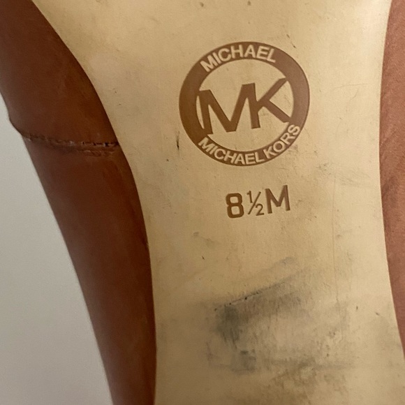 Michael Michael Kors Camel Platform Pumps sz 8.5 - Picture 7 of 9
